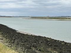 That's where we'll be tomorrow - looking up The Swale towards the Sheppey Crossing